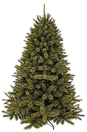 Triumph Tree 788041 Künstlicher Weihnachtsbaum Forest Frosted Pine Höhe 185 cm Durchmesser 130 cm, Zweige 942, grün