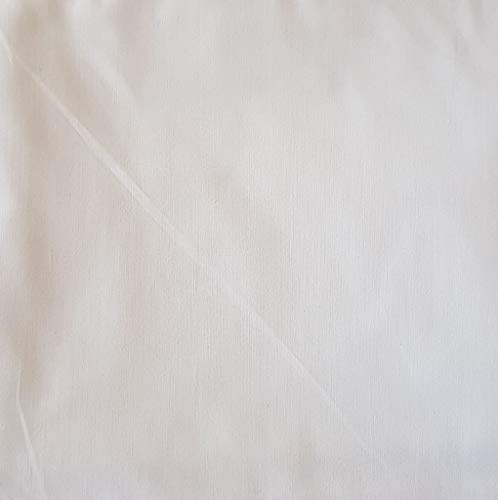 Pingianer 100 % bomull, enfärgad, bomullstyg, barntyg, metervara, hantverk, sömnad, tyg (ecru/beige, 200 x 160 cm (8,99/m))