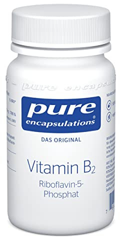 Pure Encapsulations - Vitamin B2 - Hochwertiges Vitamin B2 für Energie und Nervensystem - 90 Kapseln
