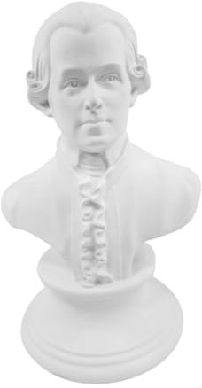MUSISALY Kunstharzfigur Als Mozart-Statue Griechische Figur Gipsbüste Mozart-kopfbüste Für Dekoration