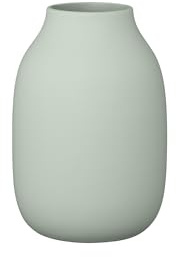 blomus Vase -COLORA- | Keramik | Desert Sage | Größe S | H 15 cm x B 10 cm x T 10 cm