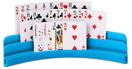 Spelkorthållare, spelkortshållare - poker barnställ - professionell samlardäck, förvaringsväska, bordstillbehör, g-leveranser