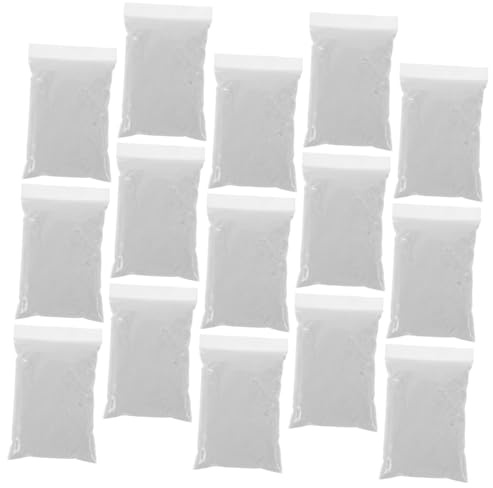 NUOBESTY 20 Bags Miniature Cement for Models, Small Brick Bonding Adhesive Glue with Corn Starch Material, White Mini Cement for Dollhouse, Suitable for Multiple Small DIY Projects