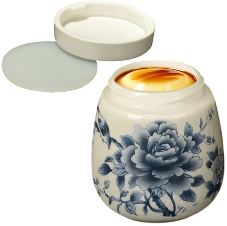Générique Coquetiers en Céramique 220 ML avec Couvercles, Style Vintage, pour Œufs À La Coque, pour Cuisines, Dortoirs, Hôtels, Restaurants, Appartements, Entreprises, Locations.