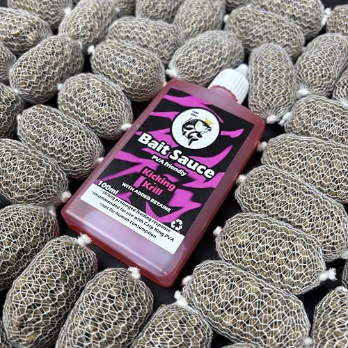 SESSION PACK CARP FISHING PRE TIED BAGS X 25 (KRILL)