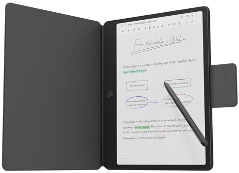 TCL Note A1 NXTPAPER Paper Tablet, Digital Notebook with Pen & Flip Case, 11.5” 2.2K 120Hz Paper-Like Display, 8GB+256GB, AI Tools, 8000mAh Battery, Android 15, Tablet for Work, Study & Creativity