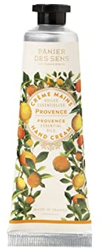 Panier des Sens - Feuchtigkeitshandcreme Trockene 30ml - Provence handlotion, Feuchtigkeitscreme, Handmaske - Shea Butter & Olivenöl - Handpflege Premium Inhaltsstoffe - 97% natürliche Inhaltsstoffe
