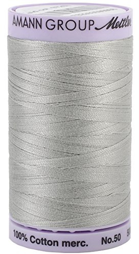 Mettler Silk Finish Cotton Thread 50wt, 547-Yard, Fieldstone