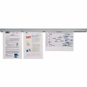 Jalema 6 x Klemmleiste Aluminium 340mm Befestigung mit Magneten