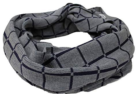 Rotfuchs Loop XXL slangsjal vinterhalsduk Karo 100 % ull (Merino) unisex Made in Germany