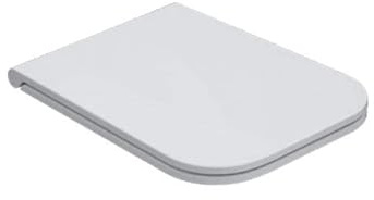 Sedile Originale GLOBO - WC STONE Soft Close Art. ST020BI; Con Paracolpi Antiscivolo, Coprivaso; Tavoletta Chiusura Lenta, Sistema di Fissaggio Rapido per una Facile Installazione.