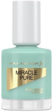 Max Factor Miracle Pure Nail Polish, Moonstone Blue 840, 12ml