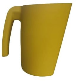 Jarra medidora, detectable, plana, escalable (1 litro, amarillo)