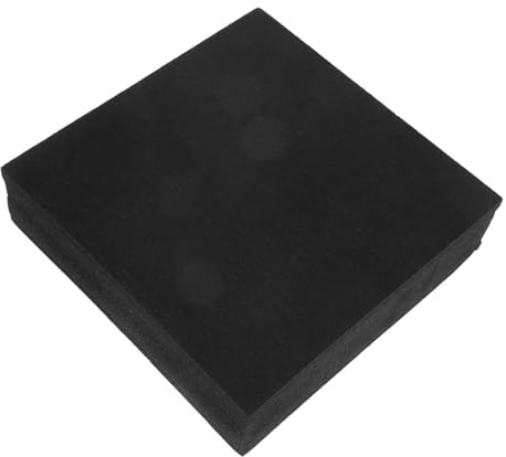 TOYANDONA Schallschutzpaneele für Lautsprecherständer Schalldämmende Schaumstoffplatte aus Schaumstoff Schwarz zur Schallabsorption in Studios und Hause | Vibrationsisolierung, Anti Shock, für Professionelle Studios und Zuhause