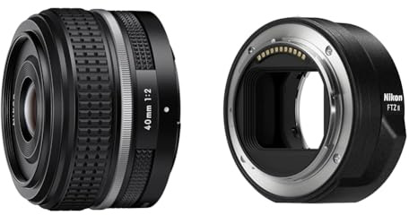 Nikon Nikkor Z 40mm f/2.0 SE & FTZ II (Adapter für F Objektive auf Z-Mount Kameras)