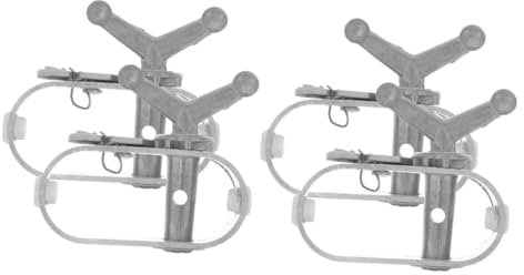 YARNOW 4 Pièces Tendeur de Fil extracteur Outil de Fil Tire-Fil Serrer Trousse Lourd Tendeur de Treillis Pince à sertir Le câble treuil tendeur de câble pour Fil du câble Acier a3