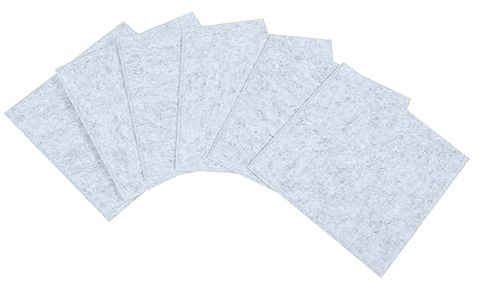 WESIEVYA Panneaux D'absorption Acoustique 6 Pièces Pour Isolation Phonique Mur Plafond Ktv