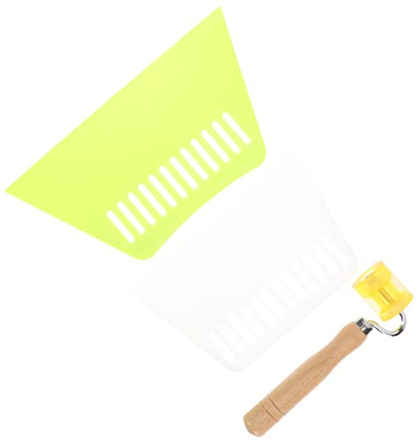 Angoily Herramientas Empapelar Rodillos Prensar Papel Tapiz Raspador Rodillo Costura Herramienta Aplicación