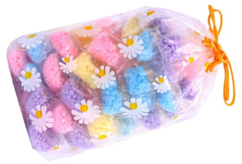 Toyvian 60pcs Fragrance Beads Laundry Scent Beads for Clothes Cleaning Washing Supplies Mixed for Softener Random Color