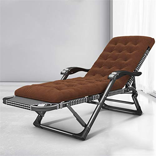 JOTDPFRYK Zero Gravity Chairs Folding Padded, Recliners Heavy Duty People Sun Loungers, Garden Beach Lounge Chair with Thick Cushion