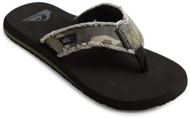 Quiksilver mens Beach & Pool Shoes, Green (Green/Brown/Black Xgck), 9
