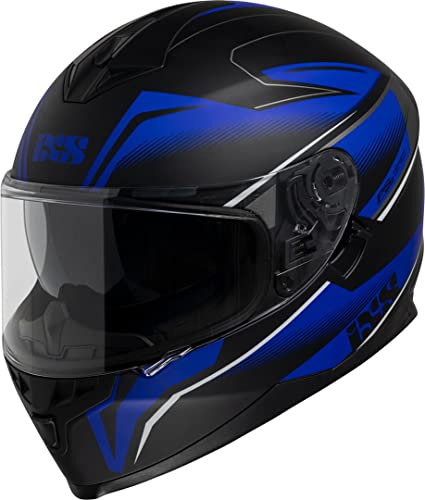 IXS 1100 2.3 Helm, schwarz matt/blau, XS (53/54)