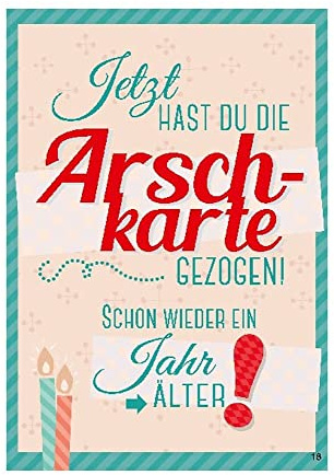 Depesche 0011673-018 - Glückwunsch-Karte zum Geburtstag (neutral), ausgefallene Geburtstagskarte mit Musik, Spruch und beweglichen Elementen, inkl. Umschlag, 14,8 x 21 cm Mehrfarbig 22