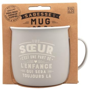 MUG NOMADE - Taza de té y café personalizada hermana - regalo para mujer