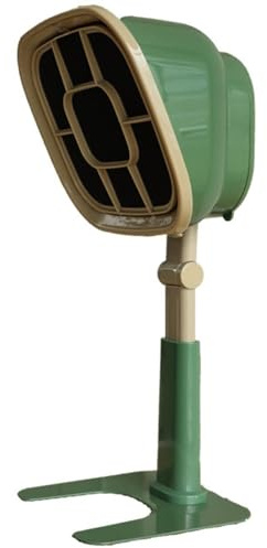 Desktop Cooker Hood, 3200 RPM Portable Extractor, Strong Suction, 6-Segment Height Adjustment and 66 ° Adjustable Angle, Easy To Clean, for Home, Kitchen Hot Pot, BBQ (Color : Green)