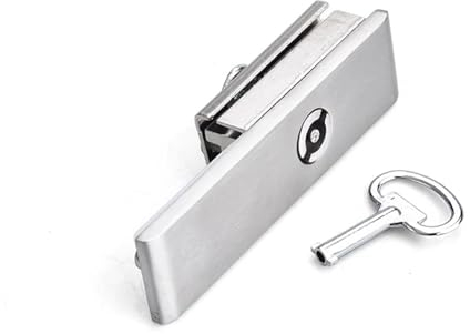 FJSUGAOW Serratura for armadietti a Tre Punti in Acciaio Inossidabile Serrature for armadietti di Controllo for armadietti di distribuzione di apparecchiature elettriche (Size : 3sets-with key-821-2)