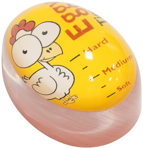 AERZETIX - C70643 - Temporizador Timer para cocinar Huevos - hervido Ligeramente Duro - Utensilios Cocina gastronomía Comida Cacerola