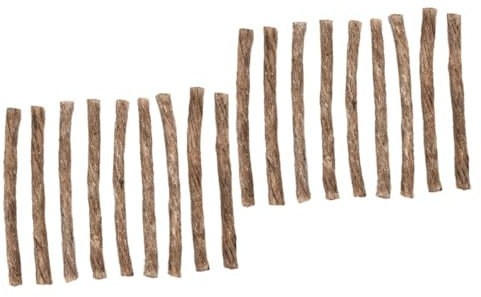 POPETPOP 40pcs Bbq Grill Fire Rope Outdoor Picnic Rope Flame Retaining Wax Lightweight Easy to Carry