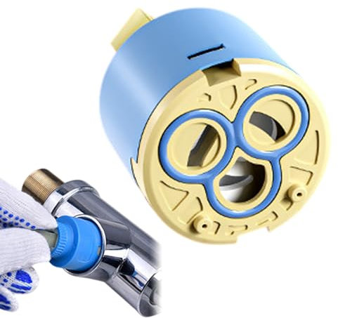 Rubinetto miscelatore ad alta pressione da 35 mm per Blanco, cartuccia per rubinetto in ceramica blu per miscelatore, cartuccia di ricambio per rubinetti, miscelatore monocomando, rubinetto da cucina