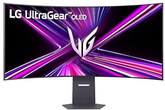 LG Ultragear™ 45GX950A-B.AEU (45 Zoll) 21:9 Curved 800R 5K2K OLED Gaming-Monitor, 165Hz/330Hz, AMD FreeSync™ Premium Pro, DisplayHDR™ True Black 400, 2X HDMI 2.1, Schwarz