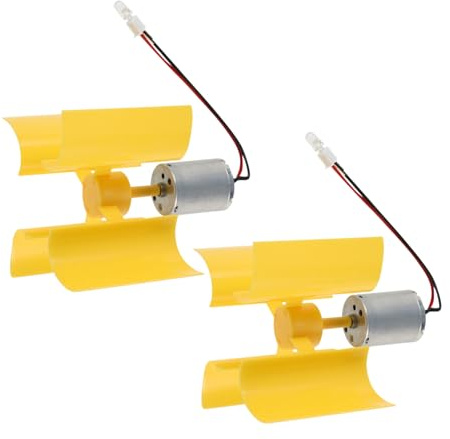 TOYANDONA 2piezas Generador De Viento Pequeño De Práctica Para Proyectos Educativos Resistente y Duradero