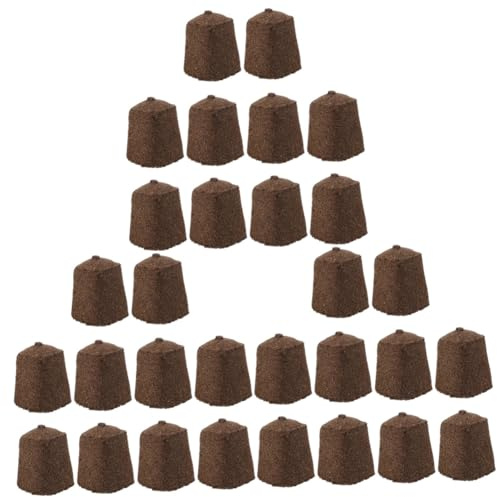 UPKOCH 3 Set Nutrienti per Piante Torba per Germinazione E Trapianto Traspirante E Idratante per Ottimale E Verdure 10 Pezzi*3