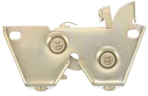 CVUTOVO Candado de Hierro Dorado para Asiento de Moto Eléctrica y Scooter, Diseño Multifuncional Antideslizante Marco de Bloqueo Resistente para Mayor Seguridad