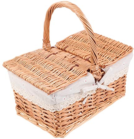 WEKADRIN Portaoggetti in con e Resistente e Portatile per Picnic all e Decorazioni Dimensioni Organizer Multifunzione e