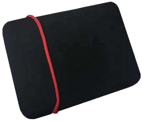 Custodia-borsa per laptop in neoprene reversibile，39.8×27.5cm，Compatible with XPS 17/ThinkPad P17/Omen 17 17-18 inch Laptops，Nero