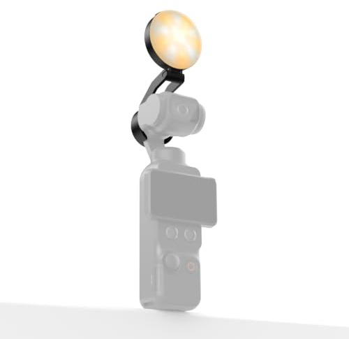 NEEWER Mini LED Fill Light Compatible with DJI OSMO Pocket 4 & 4P, M29 | Auxiliary Light, Gimbal Camera Accessories, 1W CRI95 200mAh 3 CCT Modes USB C Charging, Lighting for Selfie Vlog Streaming