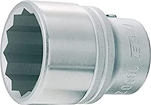 HAZET Steckschlüsseleinsatz 1000AZ-1.5/8, 3/4 Zoll (20 mm) Vierkant | 3/4 Zoll (20 mm) Vierkant hohl, Antrieb 3/4 Zoll (20 mm) Vierkant hohl, Abtrieb Außenprofil Doppelsechskant, Chrom-Vanadium