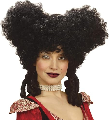 W WIDMANN MILANO Party Fashion - Perücke Barock für Erwachsene | Kunsthaar Perücke für Adelige, Höflinge, Renaissance Kostüme, Karneval, Halloween & Theater