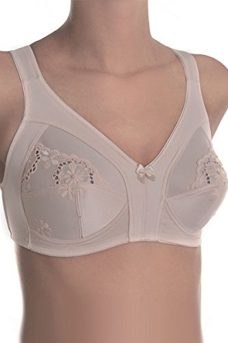 Sassa Dam Soft-bh Funktion Vardaglig BH, Vit (Puder 00400), 85D