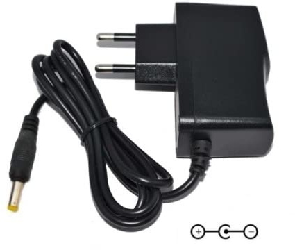 Top CHARGEUR * Cargador Alimentación Corriente Salida Output DC 12V 1A 1000mA 12W Marcado CE Polaridad Negativa Clavija: 4.0mm * 1.7mm Reemplaza Cargador 12V 700mA / 800mA / 900mA / 1000mA
