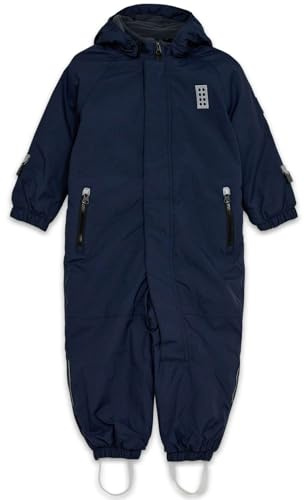 Lego Wear Unisex baby snödräkt, Mörk marinblå, 80 cm