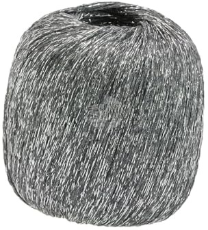 LANA GROSSA Brillino | Beilaufgarn mit farbigem Lurexfaden | Handstrickgarn aus 83% Viskose & 17% metallische Faser | 25g Wolle zum Stricken & Häkeln | 200m Garn FB 6