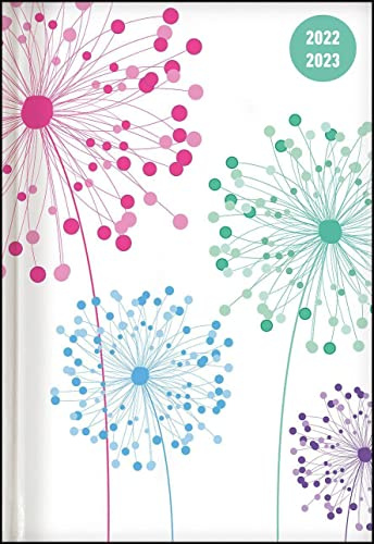 Collegetimer Blowballs 2022/2023 - Schüler-Kalender A6 (10x15 cm) - Pusteblume - Weekly - 224 Seiten - Terminplaner - Alpha Edition (Collegetimer A6 Weekly)