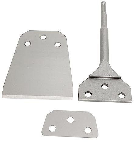 Tissting Tapetenschaber mit 102mm Breiter Klingen, Federstahl Bodenschaber Wandschaber Tapetenentferner Spachtelmesser für Kleber, Teppich, Fliesen