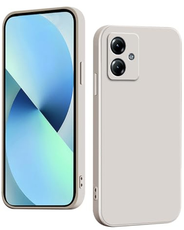 YUXING Funda para Motorola Moto G14 Silicona - Moda Lindo Patrón Diseño Delgado Carcasa, Antichoque, Antideslizante, Elegante, Protección Totaly Resistente (Blanco)