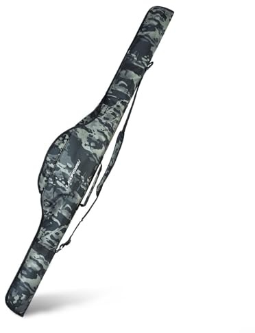 Gbtdoface Angeltasche, Angelrutenkoffer, faltbare Angelrutentasche, Stangen-Ausrüstung, Werkzeug-Trage-Organizer, 160 cm, Modern